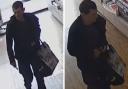 CCTV images have been released of a man in relation to a shoplifting incident at Kamsons Pharmacy, Station Road, New Milton.