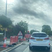 LIVE: Delays on busy road due to roadworks