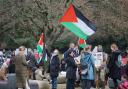 Pro-Palestine protest in Bournemouth (file photo)