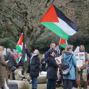 Pro-Palestine protest in Bournemouth (file photo)