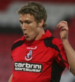 GOAL HERO: Striker Jeff Goulding