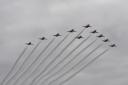 Organisers 'hopeful' Red Arrows will fly today amid bad weather