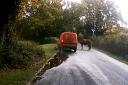 Royal Mail driver caught on dashcam swerving past a pony in New Forest