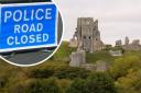 LIVE: Police close roads near Dorset tourist hotspot to break-up illegal rave