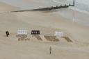 2,151 sandcastles on Bournemouth beach