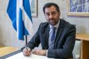 Humza Yousaf has now formally resigned as Scotland’s first minister. (Jane Barlow/PA)