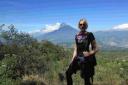 Emma Fry, of Veganbnb Travel, in Guatemala
