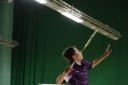 EYES ON THE PRIZE: Badminton star Jack MacGregor
