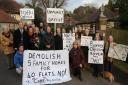 ‘AGGRESSIVE’: Residents protest the plans