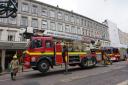 Firefighters were called after was smoke spotted in the town centre