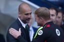 TOP BOSSES: Manchester City manager Pep Guardiola will tomorrow do battle with Eddie Howe and Cherries