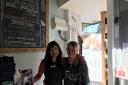 Jaya Da Costa (owner of Pause Cat Cafe) and Chloe White (manager)