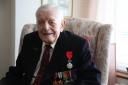 Major Derek Findley who has been awarded the Legion d'honneur for his actions during World War II..