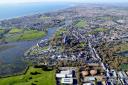 Aerial view of Christchurch. Picture: Stephen Bath