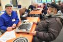 Volunteers at the Repair café have fixed a wide range of precious items, including a turntable