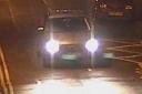 FIND THIS CAR:  A CCTV image of a silver Audi A3 captured near the scene of the murder of Reece Menzies