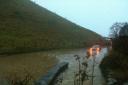 Flooding in Corfe Castle