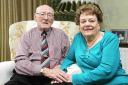 CONGRATULATIONS: Syd and Alice Hasling celebrate their 70th wedding anniversary in Ferndown