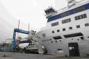 INVESTIGATION: The ferry Barfleur in port