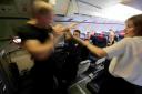 VIDEO: Watch 'hostages' take over a plane in self-defence workshop at Bournemouth Airport