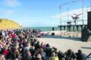 An earlier Inside Out event at West Bay. Plans are being made to stage a similar event at Bowleaze Cove in Weymouth