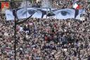 DEFIANCE: Millions gathering in Paris last Sunday