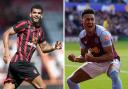 Dominic Solanke and Ollie Watkins are close in the race for the Premier League's golden boot