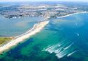 An aerial view of Mudeford. Picture by Stephen Bath