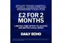 Subscribe to the Bournemouth Echo