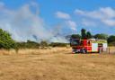 Fire crews on Pennington Common at an incident in 2022.