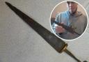 The blade was pulled from the River Stour back in November