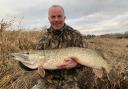 Steve Neale was victorious over a pike in a 