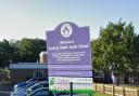 Canford Heath Junior School sign.