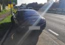 Bentley Continental GT seized by police on the A31