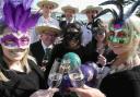 NICE TO BE MASKED: The launch of the 2012 Christchurch Food and Wine Festival Venetian Masquerade Ball