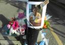 POIGNANT TRIBUTES: Flowers laid for murdered Sergio Marquez at Bournemouth’s Lansdowne Mews