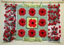 Labour of love: beautiful poppy tribute made by blind and partially sighted