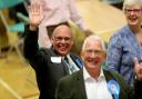 David Flagg celebrates retaining his seat in Burton and Winkton