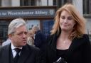 John Bercow and his wife Sally