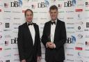CHAMPION: Nick Love of Princecroft Willis and Richard Hunt of Hunt’s Foodservice Ltd, last year’s winner of the Family Business title at the Dorset Business Awards