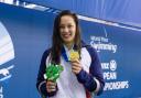 ALICE IN DREAMLAND: Alice Tai with one of her four European gold medals (Picture: Allan McKenzie/SWpix.com)