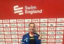 SILVER SUCCESS: Swim Bournemouth’s Ella Chown shows off her medal at the Winter National Championship