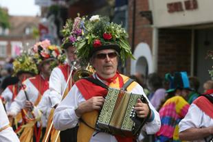 Crowds gathered for the 30th Wimborne Folk Festival from June 11-13.
