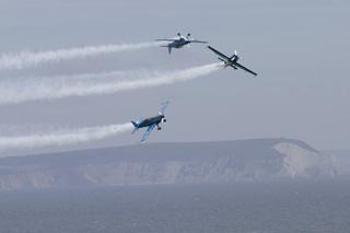 Echo photographers have been out and about on the first day of the Bournemouth Air Festival. The Blades.
