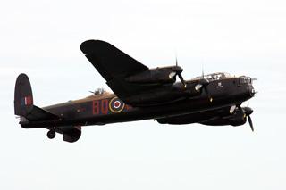 Bournemouth Air Festival 2010 ... The Battle of Britain Memorial Flight ... the Lancaster Bomber