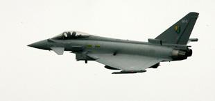 RAF Typhoon. Picture: Sally Adams.