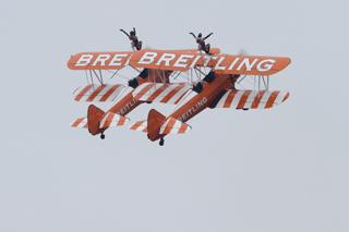 The Breitling Wing Walkers.  Picture: Rob Fleming.