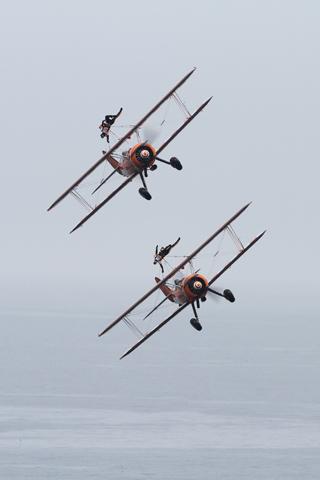 Breitling Wing Walkers. Picture: Rob Fleming