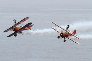 Breitling Wing Walkers. Picture: Rob Fleming