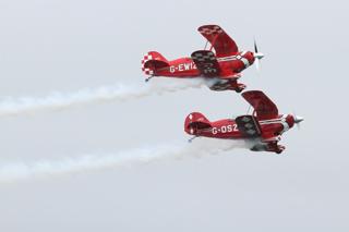 The Pitts Duo display. Picture: Rob Fleming